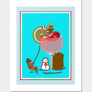 Ginger cookies Posters and Art
